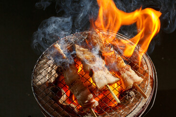 barbecue on the grill