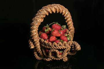 basket with berries