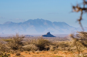 Fototapeta premium Samburu Landscape, Kenya