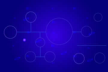 abstract background with circles vector illustration 