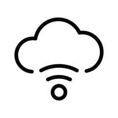Cloud Wifi icon