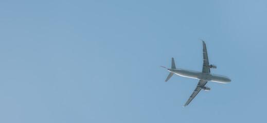 airplane in the sky