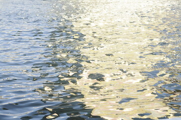 水面の煌めき