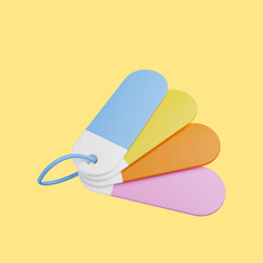3d illustraton of object