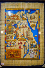 Obraz premium Papyrus. Old natural paper from Egypt