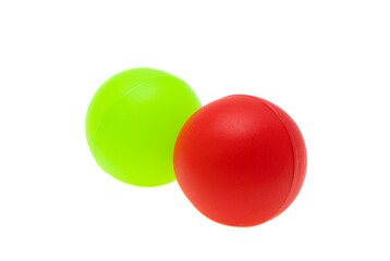 tennis balls isolated