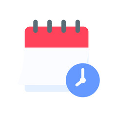 Calendar icon. A red calendar for reminders of appointments and important festivals in the year.