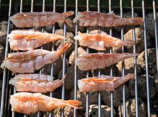 Gegrillte Meeresfrüchte