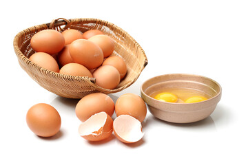 eggs in a basket