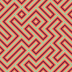 Abstract Geometric Pattern generative computational art illustration