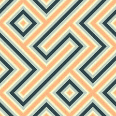 Abstract Geometric Pattern generative computational art illustration