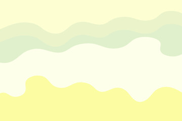 Fototapeta premium yellow abstract background in paper cut style