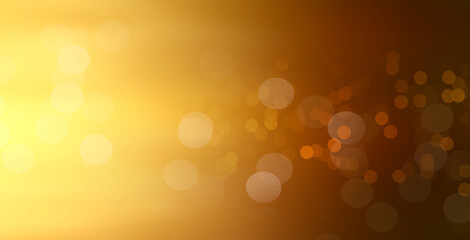 Abstract bokeh brown yellow color background