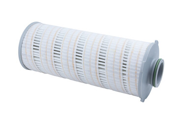 New oil filter car isolated on white background