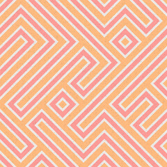 Abstract Geometric Pattern generative computational art illustration