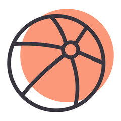 Beach Ball Icon