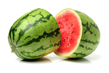 watermelon isolated on white