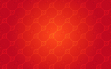 Retro red pattern