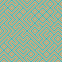 Abstract Geometric Pattern generative computational art illustration