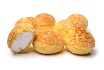 puff on white background