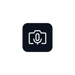 Obraz premium Camera Voice Command