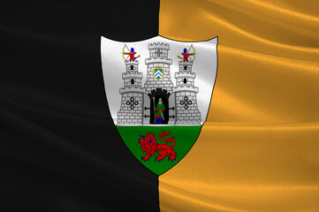 Flag of Kilkenny city in Ireland