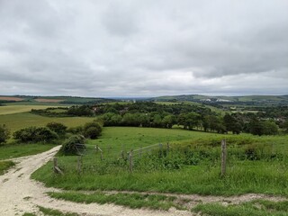 Fototapeta na wymiar English countryside landscape