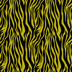 Stylish illustration of a seamless zebra pattern