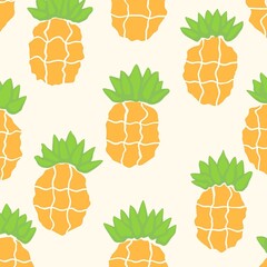seamless pattern with fruits