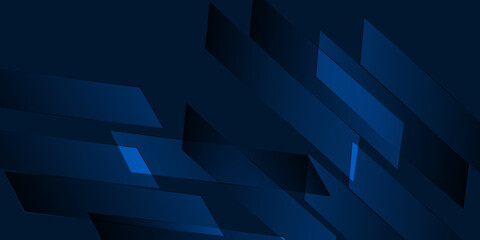 Obraz premium Futuristic dark blue corporate background