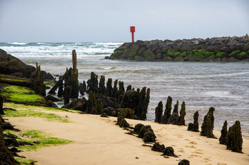 Mimizan, Zatoka Biskajska, Atlantyk, Francja © podlaski49