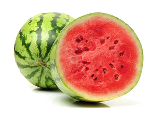 watermelon isolated on white