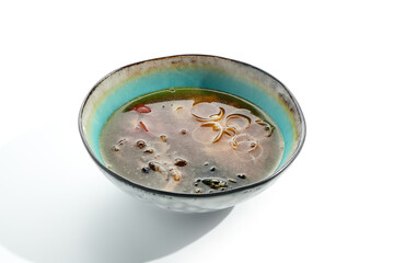 Japanese Miso Seafood Soup - traditional seafood soup with Japanese miso paste and seafood....