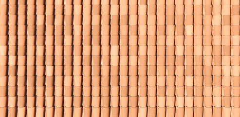 Tile roofs pattern