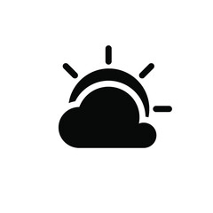Weather Icon Vektor Logo Template illutrator