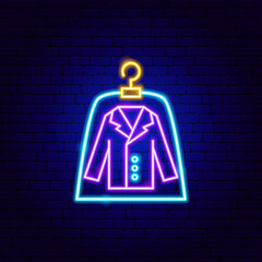 Cover for Clothes Neon Sign