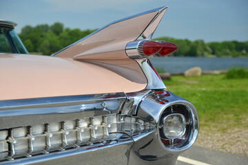 Heckflosse eines Cadillac Eldorado 1959