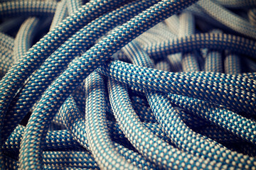 Climbing rope view