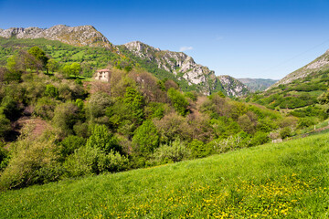 Sierra de Serandi. Picos de Europa.  España. Europa.