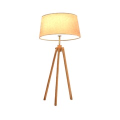 yellow floor lamp with bright light, interior illustration, watercolor pencils clipart