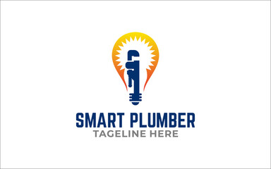 Illustration graphic vector of plumbing and maintenance service Logo Design template