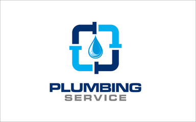 Illustration graphic vector of plumbing and maintenance service Logo Design template