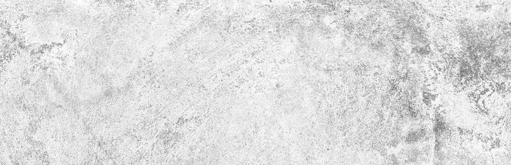 Panorama of White grey concrete texture, Rough cement stone wall, Surface of old and dirty outdoor building wall, Abstract nature seamless background