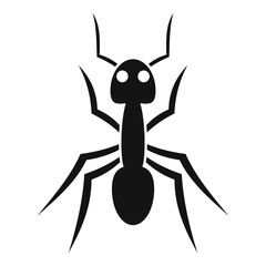 Fauna ant icon, simple style