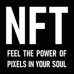 Fototapeta premium NFT graphic design vector art