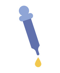 blue dropper design