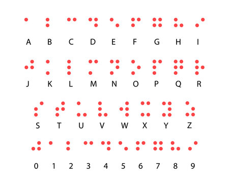 draw symbols ofBraille script 