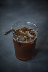 cup of iced coffee