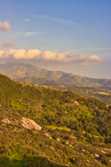 Hiking the Franklin trail in Carpinteria California