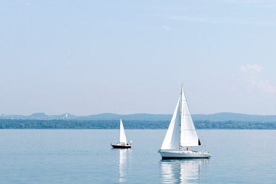 Segel, See, Himmel, Freiheit (Bodensee)